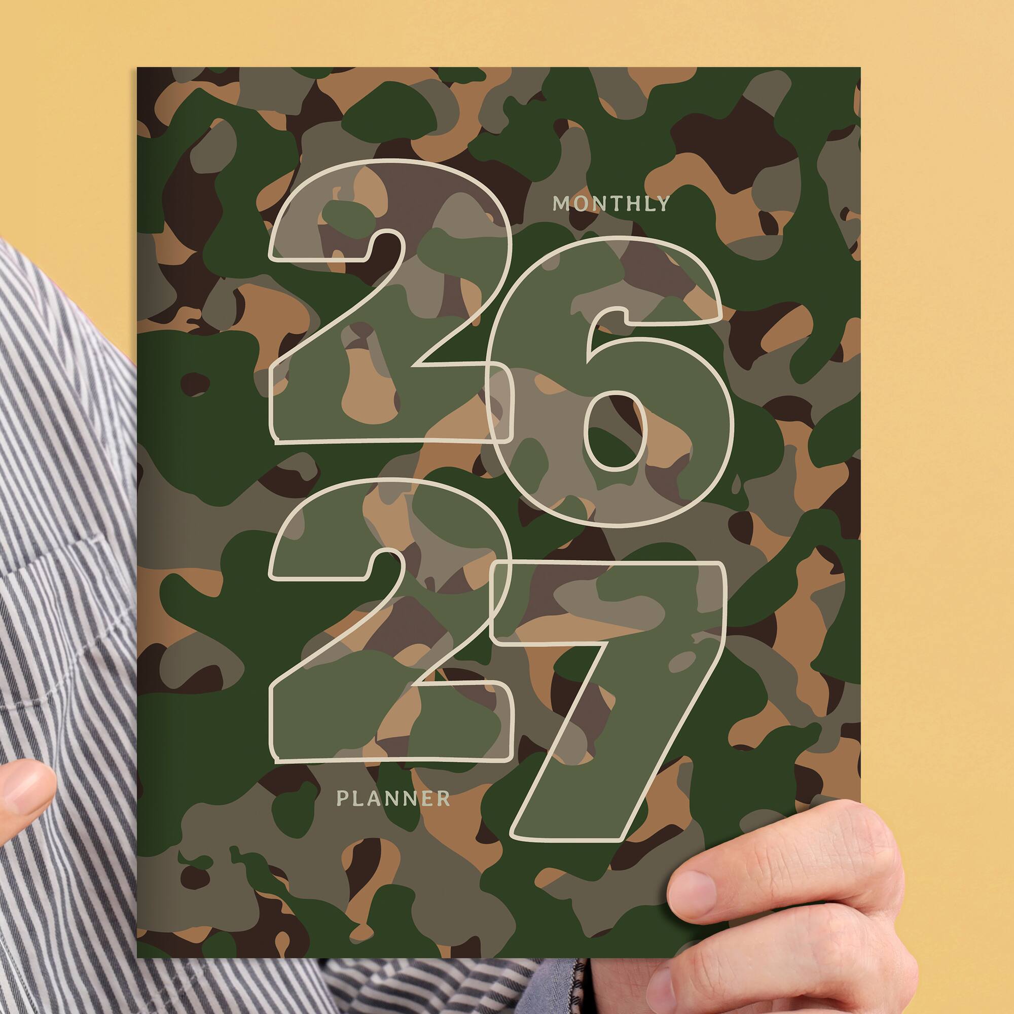 TF Publishing 2026-27 Camo Monthly Planner